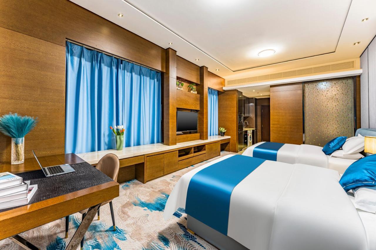 Qingman Apartment Guangzhou Zhujiang New Town East Railway Station Branch Esterno foto