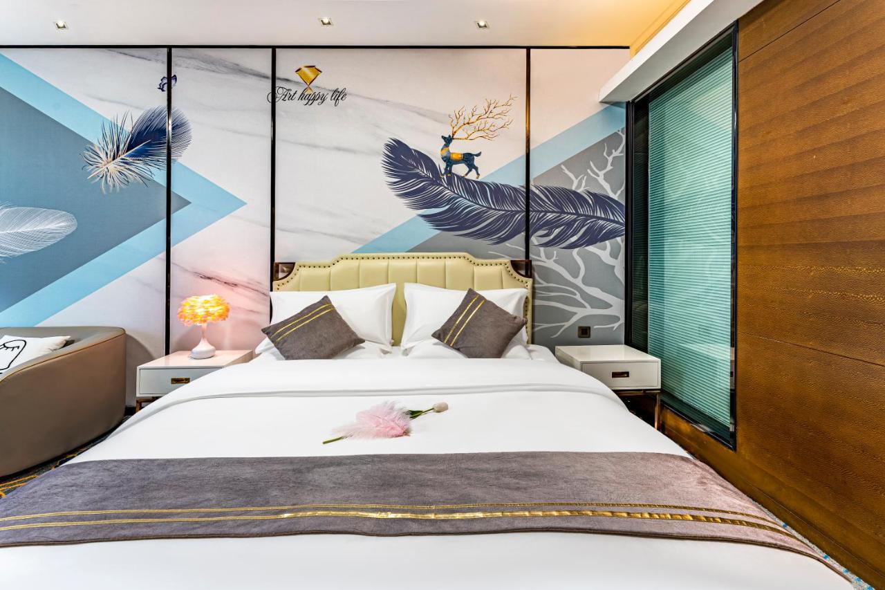 Qingman Apartment Guangzhou Zhujiang New Town East Railway Station Branch Esterno foto