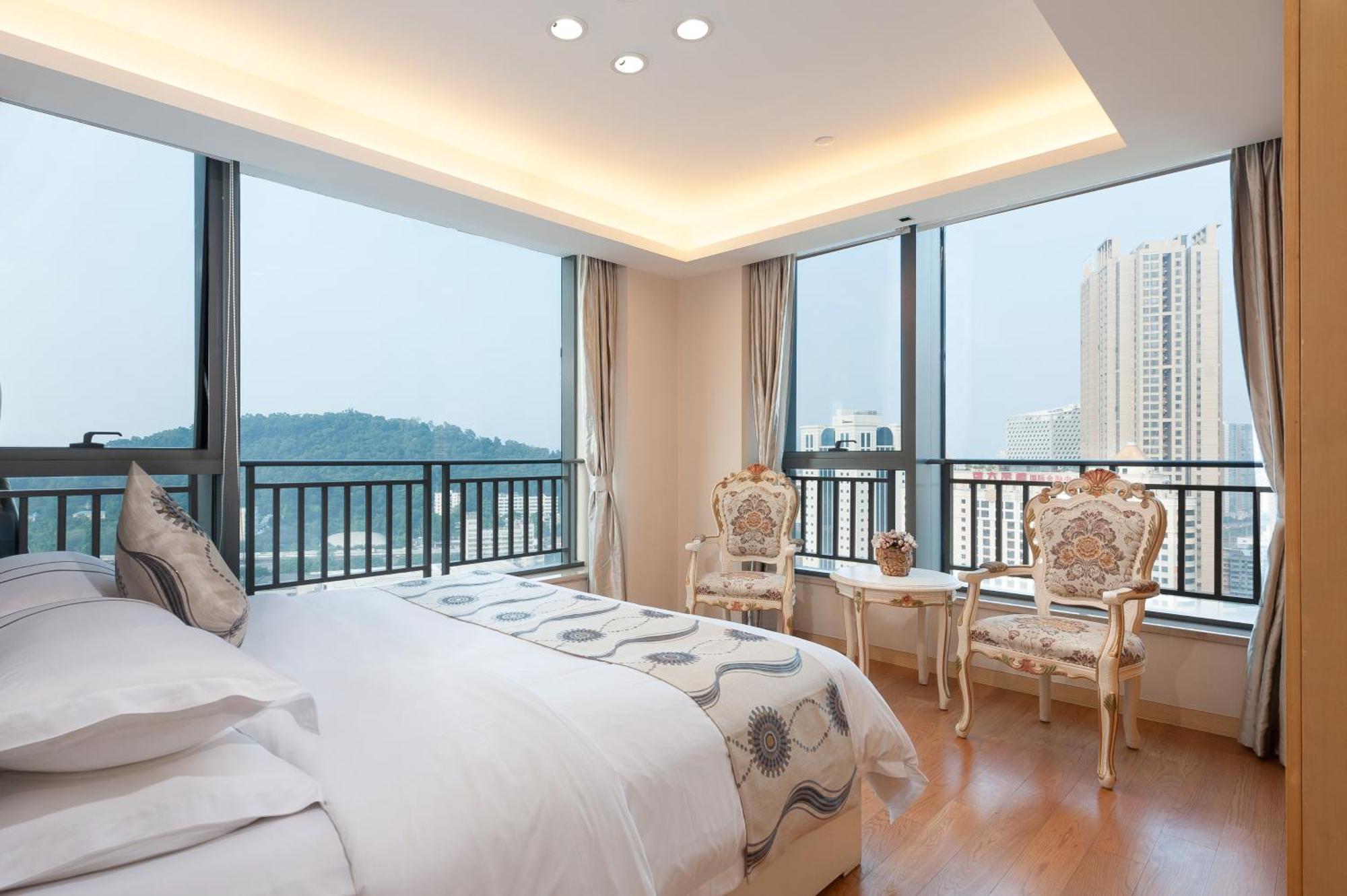 Qingman Apartment Guangzhou Zhujiang New Town East Railway Station Branch Esterno foto